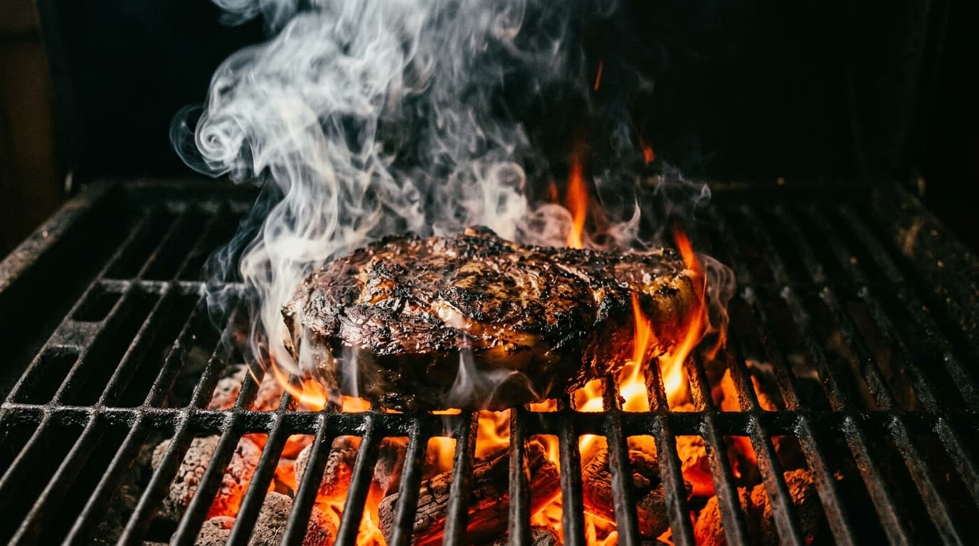 MotoGrill Flame Seared Ribeye Steak